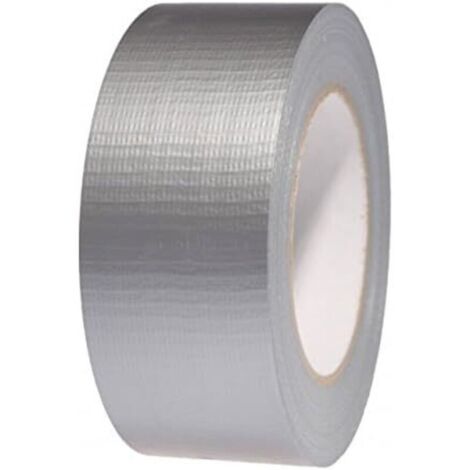 Ruban adhésif toilé - 48 mm x 25 m - 1 rouleau - résistant,imperméable - pour réparer,fixer,assembler,renforcer,étanchéifier