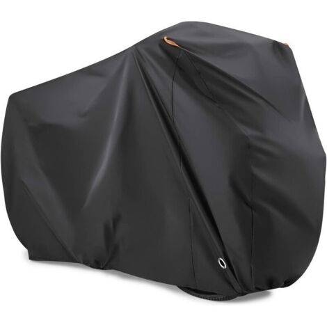 Housse vélo pour 2 Vélos, Housse de vélo étanche en nylon 190T avec protection contre la poussière, les UV, la pluie Protection pourVTT (1/4)