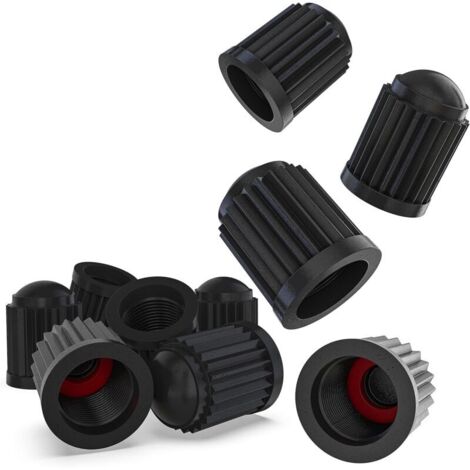Bouchon de Valve, 50 Pieces, Bouchons Valve Velo, Bouchon Valve Voiture, Bouchon Valve Moto, Valve Pneu Voiture, Capuchon de Valve Auto, Valve Pneu, Valve, Valve de Voiture