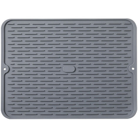Accessoires de cuisine résistants à la chaleur en silicone pour lave-vaisselle (gris, 40 × 30 cm)