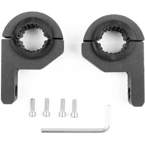 Support de montage universel pour lampe de travail - 25 mm - 30 mm - Support de fixation pour feux antibrouillard, pare-buffles, pare-chocs, pour véhicules tout-terrain, voiture, camion, motodengyank (1/5)
