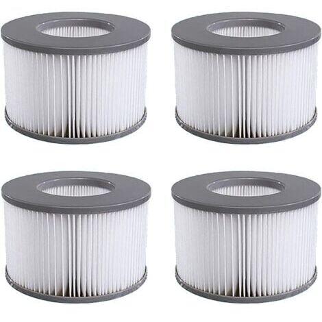 Filtre Spa Lite pour mspa,Filtre pour mspa Lite, pour MSPA Whirlpool Filter - Cartouches filtrantes pour sous - Bateaux et Spa Chauds - Modèle à partir de 2020 (4pcs)dengyank