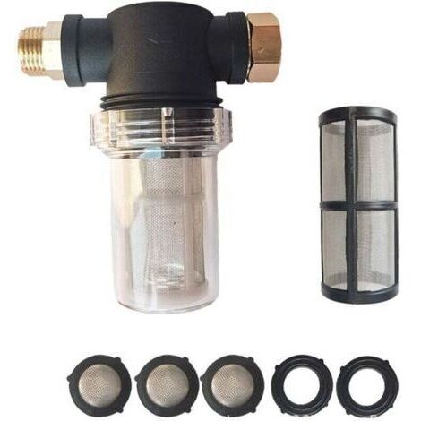 Alovez - Filtre De Tuyauterie En Acier Inoxydable, XU, 14/13cm, Pour Pulvérisation Jardin - (1/4)