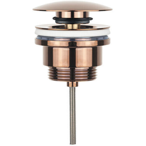 BONDE DE LAVABO UNIVERSEL CLIC-CLAC REA GOLD--or rose (1/3)