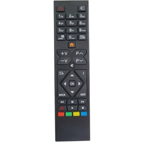 Télécommande RC-39105 compatible avec les marques Bush, Telefunken, Finlux, Edenwood, Grandin, Hitachi, Prosonic, Vestel, XF32B301-W, XH28A101D-W et D32H285X4CW. (1/4)