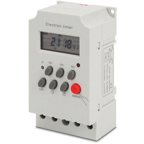 Mini relais temporisé KG316T KG316T-2 KG316T-II DC 5 V 12 V 24 V 36 V 48 V AC 220 V 380 V 1 pièce(AC220V) (1/4)