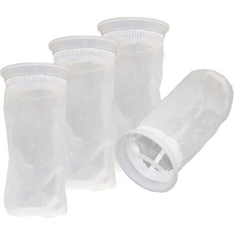 Lot de 4 filtres pour réservoir d'eau de pluie, filtre en nylon, filtre IBC, kit de filtre pour réservoir d'eau de pluie, baril d'eau de pluie IBC