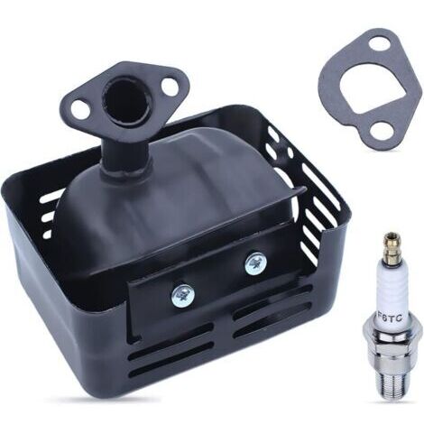 Ensemble d'échappement silencieux avec tuyau d'échappement pour moteur Honda GX160 GX200 5,5 CV 6,5 CV pièces de rechange pour outils électriques de jardin 18300-ZE1-900 (1/4)