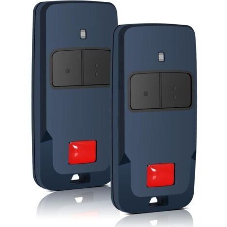 2pcs Télécommande 3 boutons pour BFT Mitto 2 B RCB 433,92 MHz - Compatible avec BFT Mitto, Kleio, Ghibli, TRC 2 - 2 boutons, code de tour, facile à programmer (1/4)