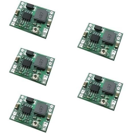 Module abaisseur DC-DC réglable MP1584EN (5 unités), convertisseur abaisseur 24 V vers 12 V, 9 V, 5 V, 3 V et 4,5 V-28 V vers 0,8 V-20 V, convertisseur de tension 3 A pour Arduino, LED, projets DIY et