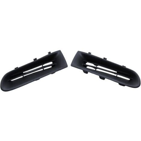 Grille de pare-chocs avant gauche et droite pour Renault Clio MK3 2005-2009 7701208684 - ABS noir (gauche) (1/4)