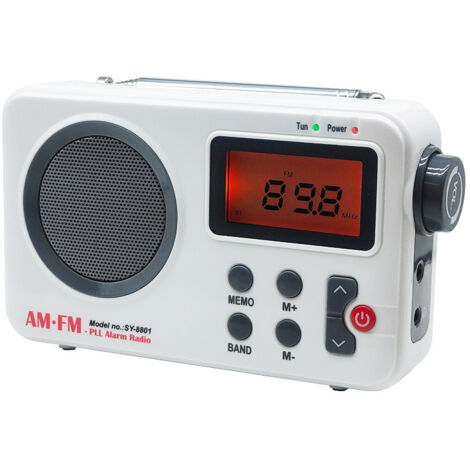 Radio AM/FM haute fidélité pour domicile, personnes âgées, haut de gamme et portable deng ALOVEZ