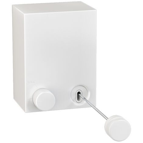 Corde à linge rétractable invisible, astuce pour sécher le linge, support de corde à linge en acier sans perçage, adapté aux salles de bains et balcons deng ALOVEZ