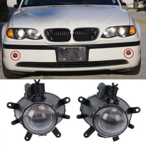 Feu de brouillard avant pour pare-chocs de BMW Série 3 E46, modèles 316i, 318i, 320i, 325i, référence 63176911007 deng ALOVEZ (1/4)