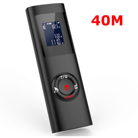 Télémètre laser de 40 m, télémètre laser compact et léger, rechargeable, haute précision, pour commerce transfrontalier et exportation, en anglais deng ALOVEZ (1/5)