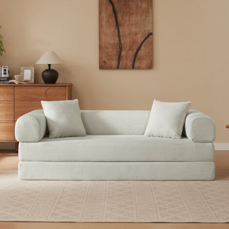 Canapé combiné sans ossature, canapé-lit transformable en lit, canapé au sol en tatami pour salon, chambre à coucher et appartements, canapé pliant (1/2)