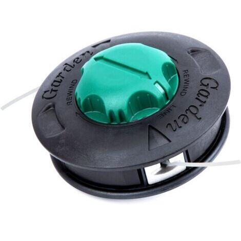 Tête de Débroussailleuse Load E Go Head,130 MM, M 10X1.25 F, Tête de débroussailleuse universelle en Métal, S'adapter à Toutes les Débroussailleuses Sthil, Husquarna, Stiga