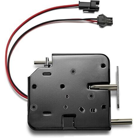 Verrouillage Electromagnétique DC 12V Assemblage Solénoïde Serrure Électromagnétique De Tiroir D'armoire Avec La Libération De Secours Pour Le Système De Contrôle D'accès De Porte (1/5)