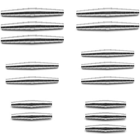 Ressort Secateur, 15 Pièces Remplacement du Ressort de Sécateur, Flocons Manganèse, Argent Pièces de Ressort de Sécateur de Jardin, 6 cm, 7 cm, 8 cm, pour Ciseaux Spirale, Sécateur (1/5)