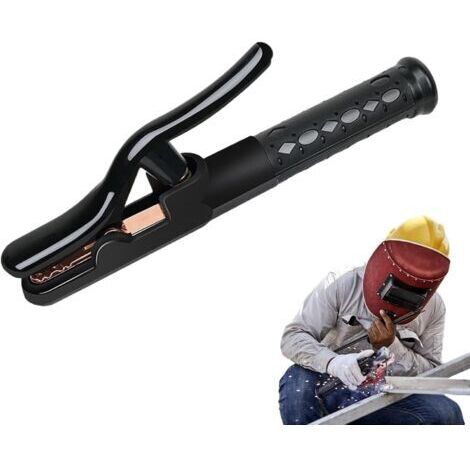 Pince à souder pour électrodes à tige Support de soudage pour travaux de soudure – Rangement ergonomique pour réparation industrielle, automobile, construction métallique, soudeur