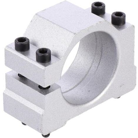 Support De Moteur De Broche Pour Machine De Gravure Cnc Pince Aluminium Antidérapante Et Résistante Aux Chocs Fixation Précise Pour Outil De Gravure (1/5)