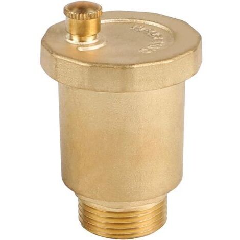 LALAGO Purgeur et automatique DN20 G3/4" en laiton, auto-étanche, Max 110°C, 10 Bars, Vanne de purge (1/5)