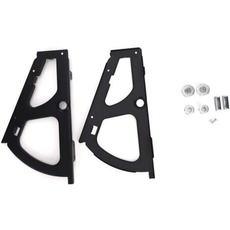 2pcs Drawer Hinges Single Layer Cabinet Frame Frame Shoes Turing Rack Furniture Replacement Hardware Accessories for Porch Kitchen Living Room, Single (1/5)