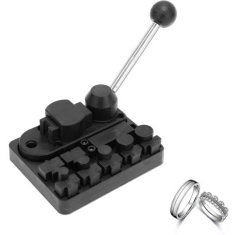 Cintreuse d'anneaux, outil de cintrage de boucles d'oreilles, machine à cintrer manuelle multifonctionnelle pour bagues et boucles d'oreilles, outil de fabrication de bijoux pour les artisans