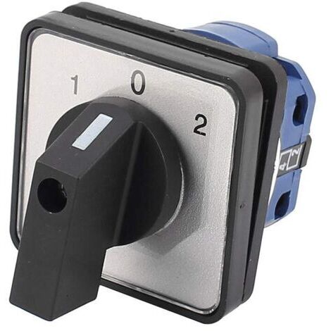 AC 690 V 20 A Interrupteur rotatif 3 positions 1/0/2 (1/3)