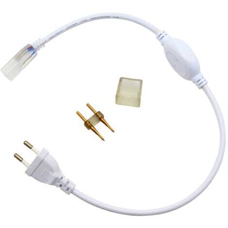 Bloc d'Alimentation, Transformateur pour Bande LED 5050, Tube Lumineux 220-240 V, Accessoire pour Tuyau Lumineux, Prise Européenne (1/5)