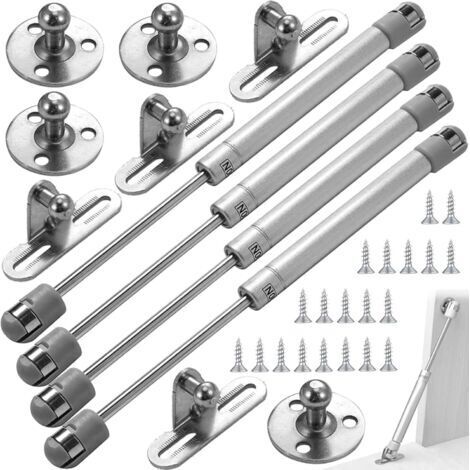 4Pcs Vérin à Gaz Bras 200N, ressort amortisseurs à gaz d'origine, Pneumatique Verin Meuble Cuisine Hydraulique, pour Levage de Porte Armoire Meuble Cuisine Amortisseur charniè, Bras pneumatique (1/5)