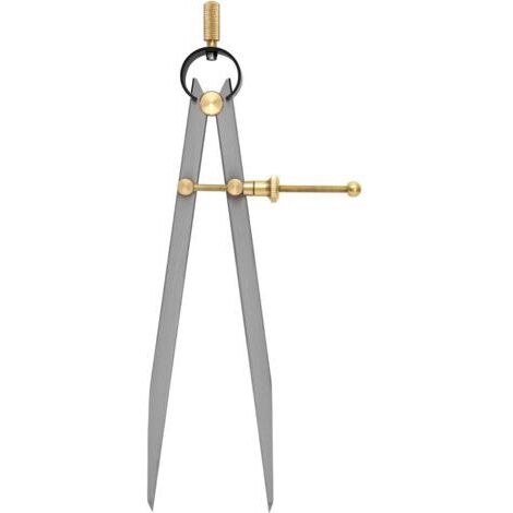 Compas à pointes sèches, Diviseur d'Aile, 200mm,Compas