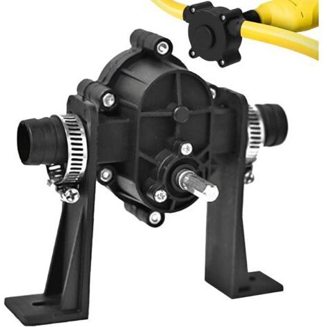 Pompe de de Forage - Pompe à Eau électrique Portable Efficace Pompe à Eau Auto-amorçante pour la Maison, Le Jardin et l'extérieur, extracteur d'eau pour Eau gazole