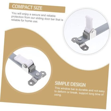 Sliding Window Security Bar Anti-Theft Bracket Wind Stop for Windows ...
