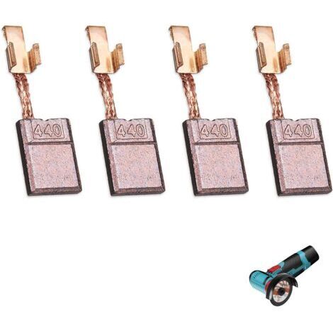 4Pcs Carbon Brushes for CB440 for Drill Driver, Carbon Brush Copper 18V 14.4V, Replacement for Drill Motor and Screwdriver for CB440 CB448 DDF456 DHP456 BDF452 DTD14