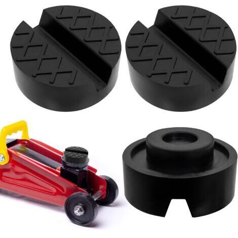 Blocs en caoutchouc pour cric de voiture - Accessoires de réparation (1/5)