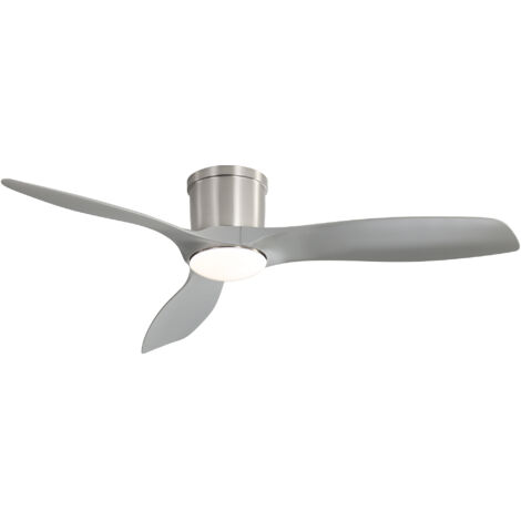 52-Zoll-Hängelüfter mit LED-Licht – 18-W-Gleichstrommotor, dreistufige Dimmung, Memory-Funktion, Timer (1/4/8 Stunden), geeignet für Wohn- und Schlafzimmer (1/5)