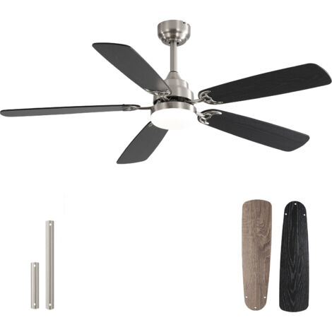 (Gleich wie T3218P351169) 132-cm-Deckenventilator mit LED-Licht, 3 Farbtemperaturen, dimmbar, mit Memory-Funktion, geeignet für Wohnzimmer und Schlafzimmer. (1/5)
