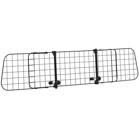 Grille universelle pour chien en voiture, réglable sans à-coup en largeur (91–152 × 30 cm), séparation de coffre sécurisée, barrière de protection pour animaux, compatible avec toutes les voitures (1/5)