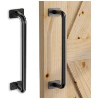 Poignée de porte coulissante, noire, poignée de porte coulissante, poignée de cuisine, poignée de porte coulissante, haute performance