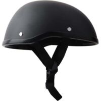 Casques Moto Demi Casque, Demi Coque Rétro Casque Moto Scooter Casque Cyclomoteur Casque pour été Casque Ouvert Calotte