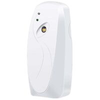 Blanc Pulvérisateur de parfum automatique, machine d'aromathérapie murale à lumière temporisée, adaptée à la maison, à la salle de bain, aux toilettes et au bureau