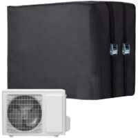 Housse De Protection Climatiseur Rectangulaire 105x40x75cm - Protection Imperméable Et Respirante Pour Unité Extérieure