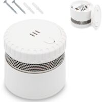 Détecteur de Fumée ALOVEZ Compact - Autonomie de 10 Ans - 85 dB