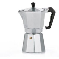 Cafetière moka pour 6 tasses, cafetière moka pour cuisinière à gaz, cuisinière électrique, cafetière italienne classique, cafetière expresso pour la cuisinière, cafetière de camping
