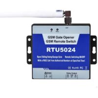 Contrôleur d'accès manuel pour immeubles locatifs RTU5024 2G, commande à distance des portes par SMS depuis un téléphone mobile deng ALOVEZ