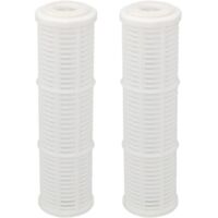 2 Pack Effective Water Filter 10 Inch Reusable Washable Pre-Filters for Water Filter Sand