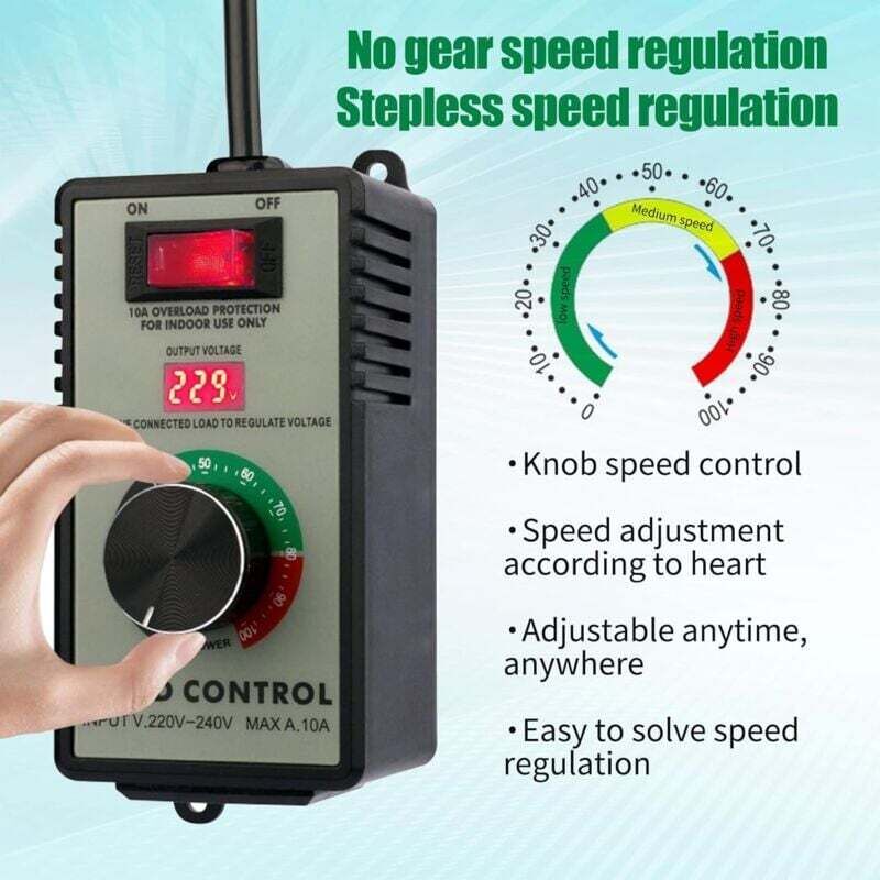 Variateur De Vitesse Pour Moteur 220v Variateur Vitesse Moteur