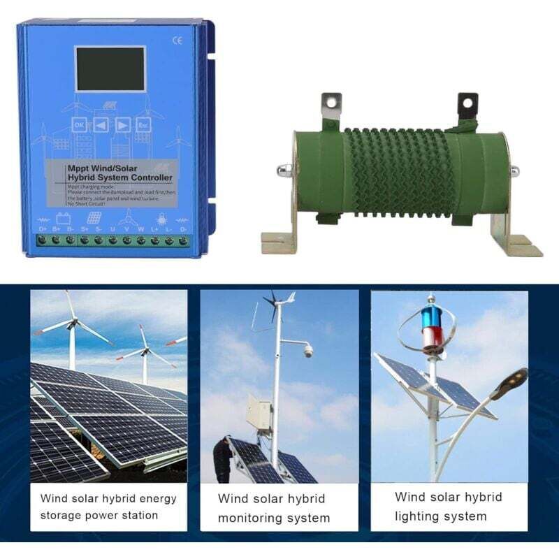 Contrôleur D'éolienne, Contrôleur De Vent Pour Batterie Automatique 12 V24 V Eolienne Etanche En Alliage Daluminium 400 W Controleurs De Denergie Renouvelable 91578727 Contrôleur D'éolienne, Contrôleur De Vent Pour Batterie Automatique 12 V24 V Eolienne Etanche En Alliage Daluminium 400 W Controleurs De Denergie Renouvelable 91578727