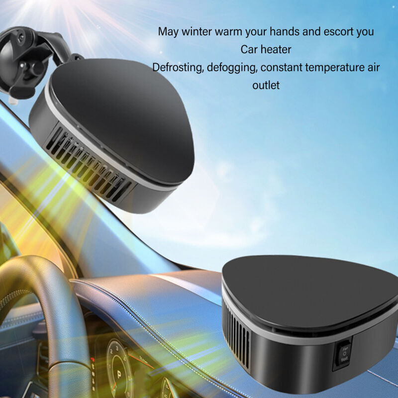 OBEST Chauffage De Voiture Portable 12V - Dégivreur De Pare